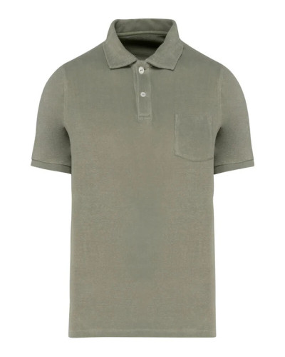 Native Spirit Men's Terry Towel polo shirt