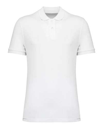 Men's Eco-Friendly Piqué Knit Polo Shirt