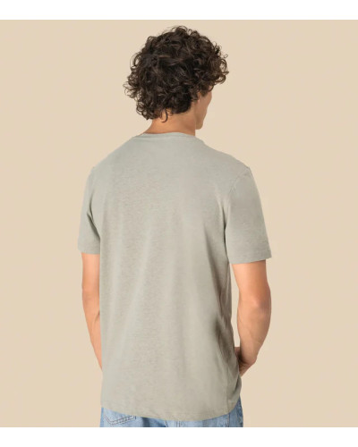 SPASS0 Eco-Friendly Unisex Organic Cotton and Linen T-shirt