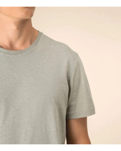 SPASS0 Eco-Friendly Unisex Organic Cotton and Linen T-shirt