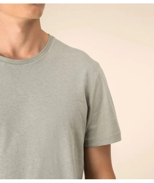 SPASS0 Eco-Friendly Unisex Organic Cotton and Linen T-shirt