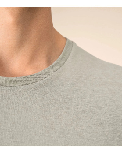 SPASS0 Eco-Friendly Unisex Organic Cotton and Linen T-shirt