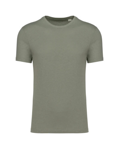 SPASS0 Eco-Friendly Unisex Organic Cotton and Linen T-shirt
