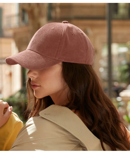 Beechfield EarthAware® Organic Cord Baseball Cap