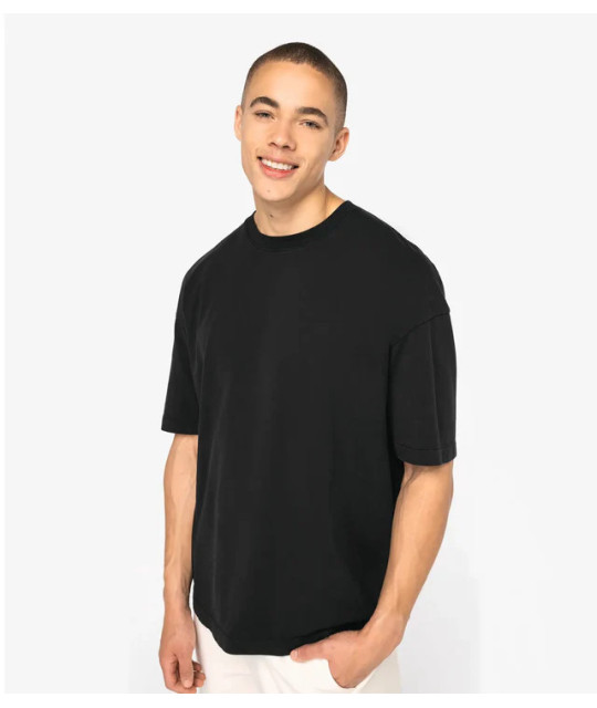 Native Spirit Eco-Friendly Men's Washed Effect Oversized T-shirt