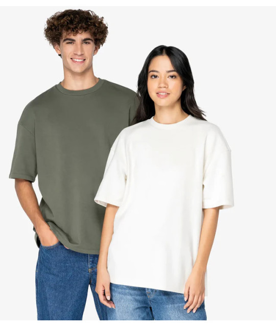 Native Spirit Unisex Eco-Friendly Oversized French Terry T-shirt