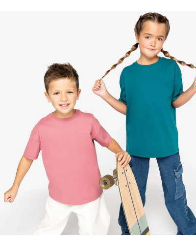 Native Spirit Eco-Friendly Kids' Dropped Shoulders T-shirt