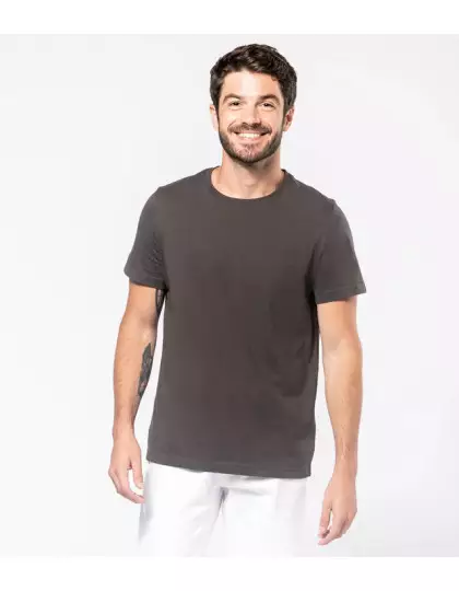 Short-Sleeved Crew Neck T-shirt