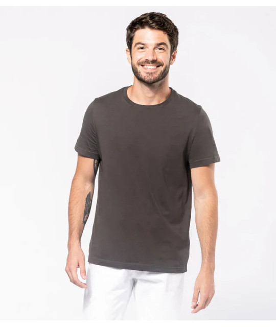 Short-Sleeved Crew Neck T-shirt