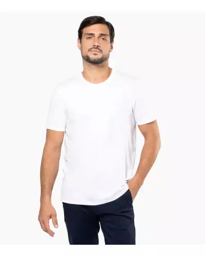 Men's Crew Neck Short-Sleeved Supima® T-shirt