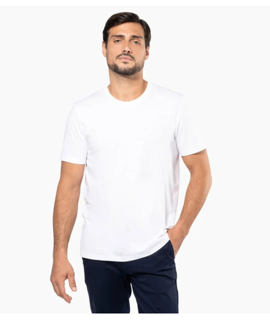 Men's Crew Neck Short-Sleeved Supima® T-shirt