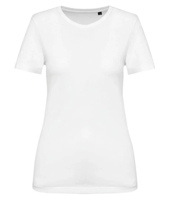 Ladies' Crew Neck Short-Sleeved Supima® T-shirt