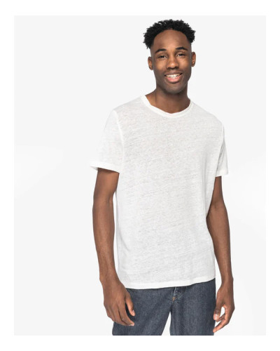 SPASSO Men's Linen T-shirt