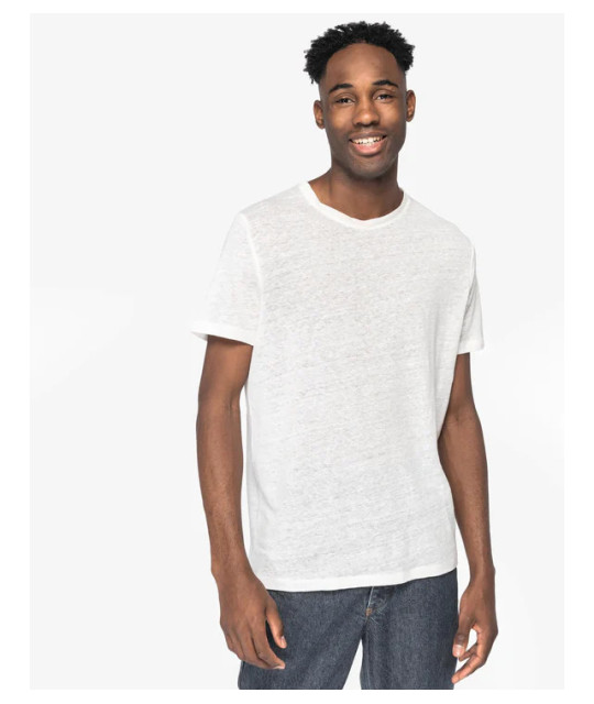 SPASSO Men's Linen T-shirt