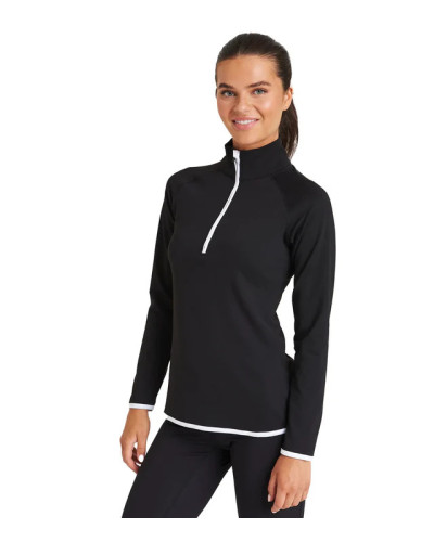 Just Cool Women's Cool 1/2 Zip Sweat