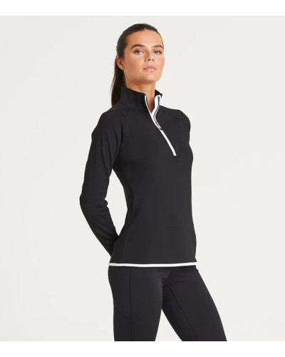 Just Cool Women's Cool 1/2 Zip Sweat