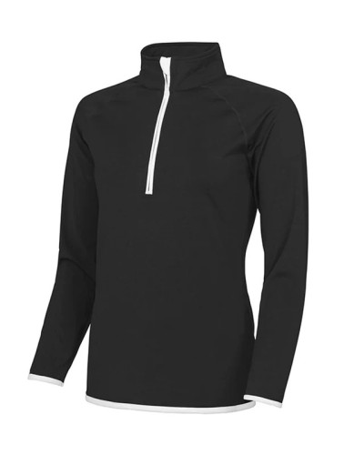 Just Cool Women's Cool 1/2 Zip Sweat