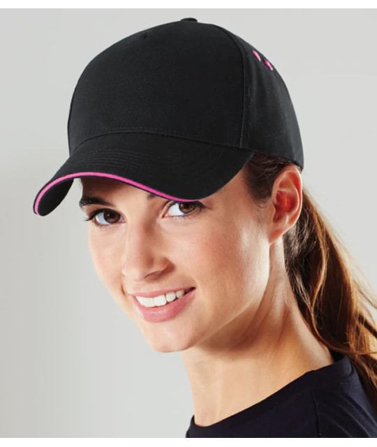 Beechfield Ultimate 5 Panel Cap - Sandwich Peak