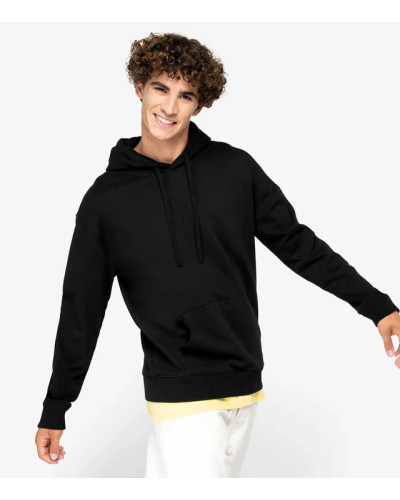 Native Spirit Unisex hoodie i ekologisk bomull med French Terry fle...