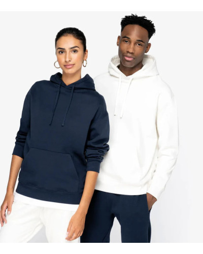 Uni. EcoFriendly Brushed Fleece Drop.Shoulder Hood
