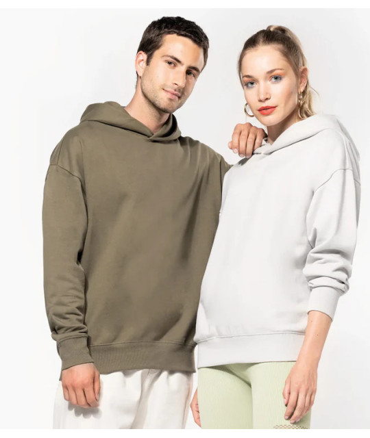 Unisex Oversized Fleece Hoodie