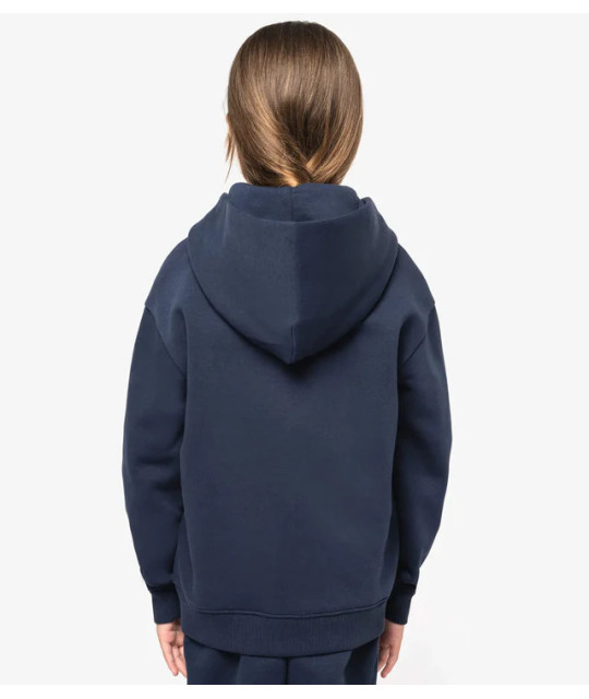 Eco-Friendly Kids' Oversize Hooded Sweatshirt