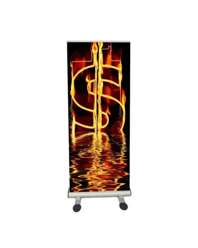 Sign Nordic Roll Up Outdoor