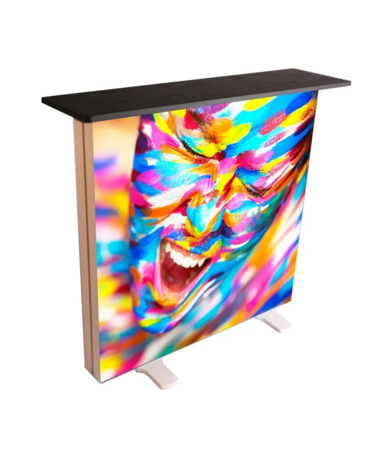 Sign Nordic Smart Textile LED Frame + LED Desk