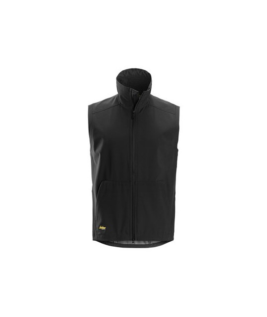 Windproof soft shell vest