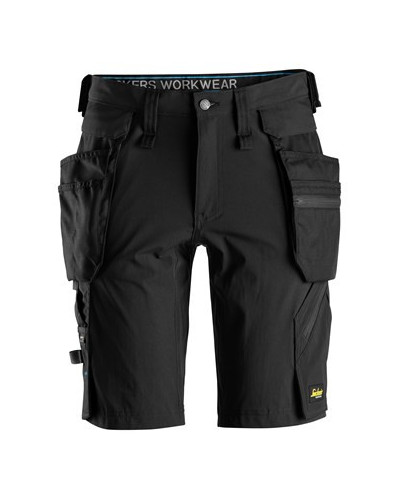 Shorts with removable holster pockets