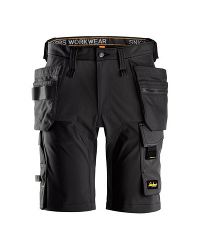 Snickers Workwear 4-vägsstretchshorts med hölsterfickor