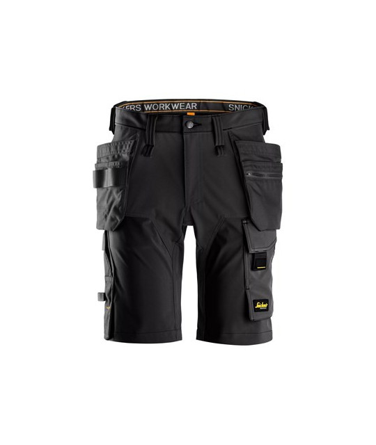 Snickers Workwear 4-vägsstretchshorts med hölsterfickor