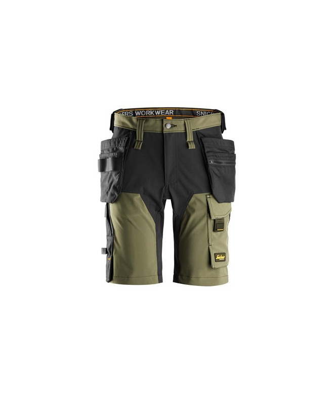 Snickers Workwear 4-vägsstretchshorts med hölsterfickor