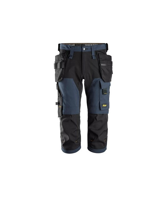Snickers Workwear Piratbyxor i 4-vägsstretch med hölsterfickor