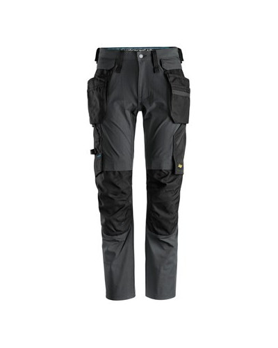 Work trousers with removable holster pockets