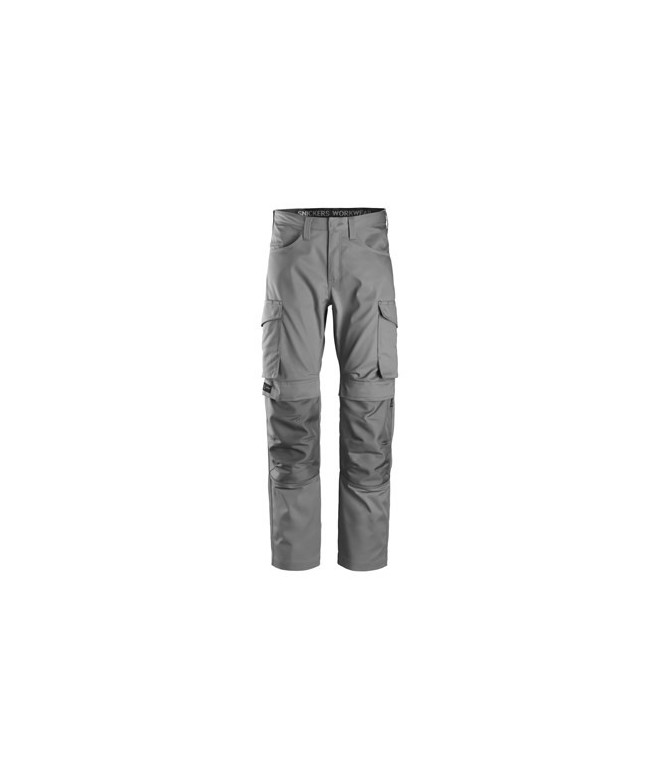 Service trousers with knee pad pockets