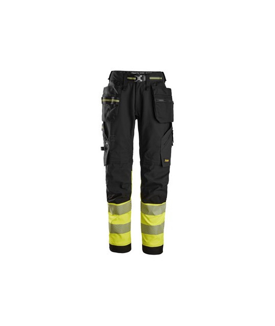 Snickers Workwear Byxa med stretch och hölsterfickor, varsel klass 1