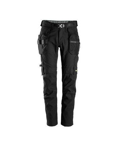 Snickers Workwear FlexiWork Arbetsbyxa+ avtagbar hölsterficka