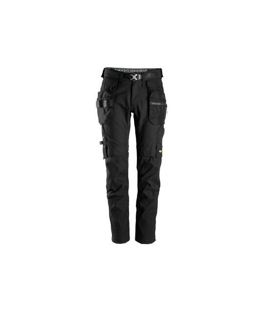 Snickers Workwear FlexiWork Arbetsbyxa+ avtagbar hölsterficka
