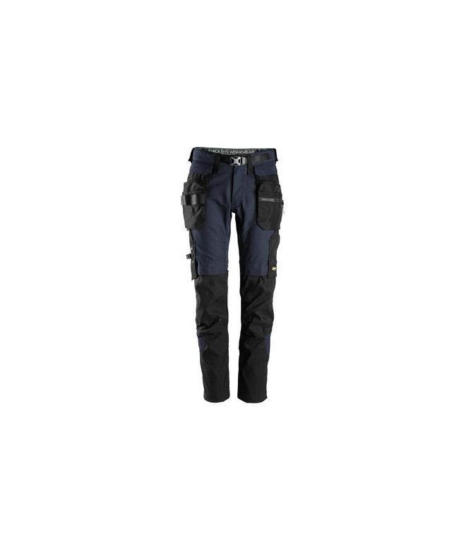 Snickers Workwear FlexiWork Arbetsbyxa+ avtagbar hölsterficka