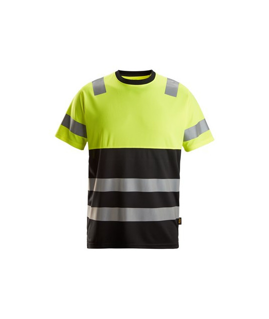 Snickers Workwear T-shirt, varsel klass 1