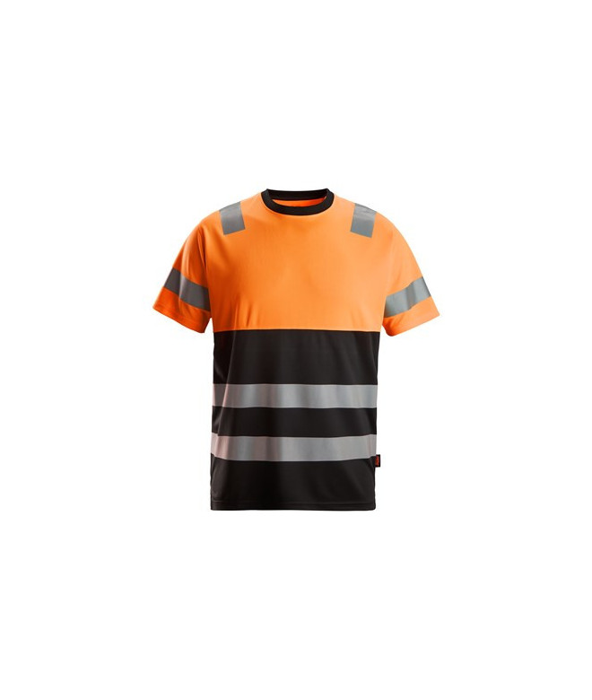 Snickers Workwear T-shirt, varsel klass 1