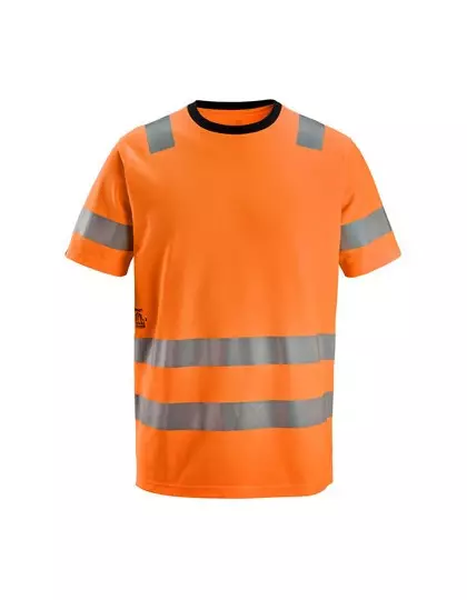 Snickers Workwear T-shirt, varsel klass 2