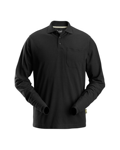 Long-sleeved polo shirt