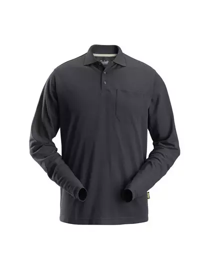 Long-sleeved polo shirt