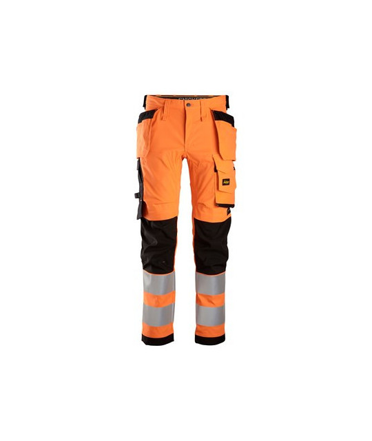 Snickers Workwear Varselbyxa med stretch och hölsterfickor, varsel ...
