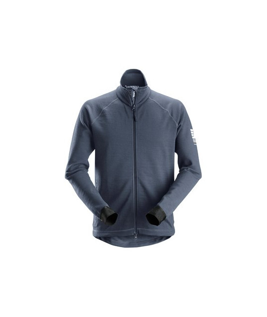 Mid-layer wool jacket