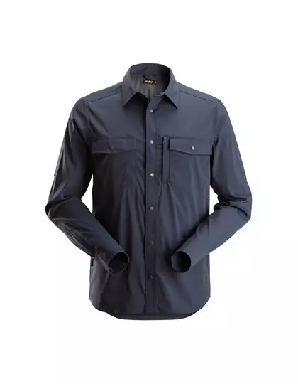 Long-sleeved shirt in Ripstop