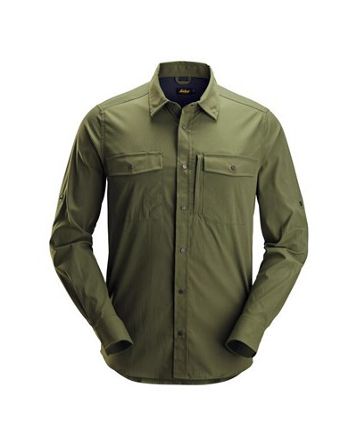 Long-sleeved shirt in Ripstop