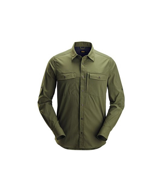 Long-sleeved shirt in Ripstop